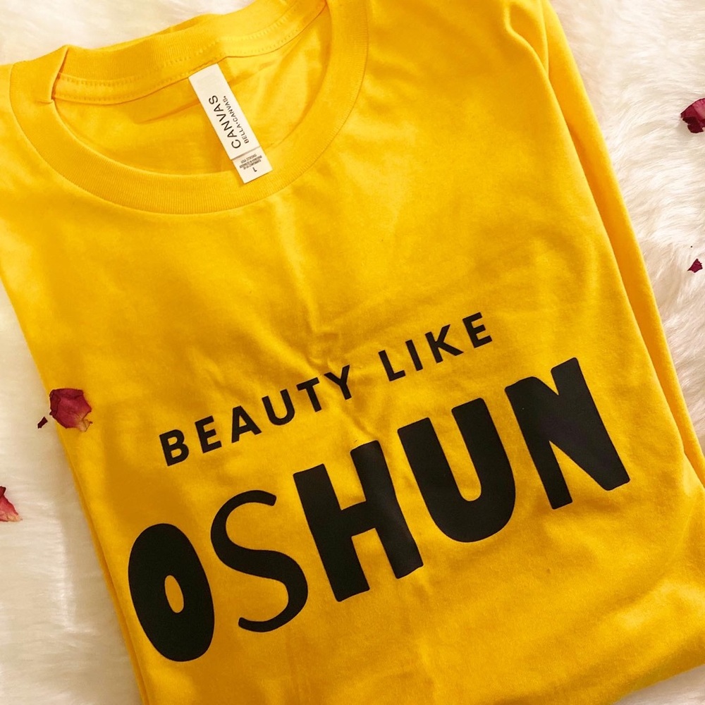 Graphic Tee “Beauty Like Oshun”